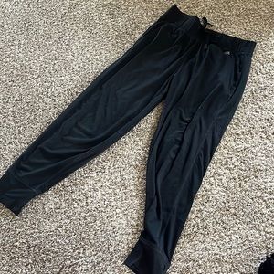 Black lounge joggers